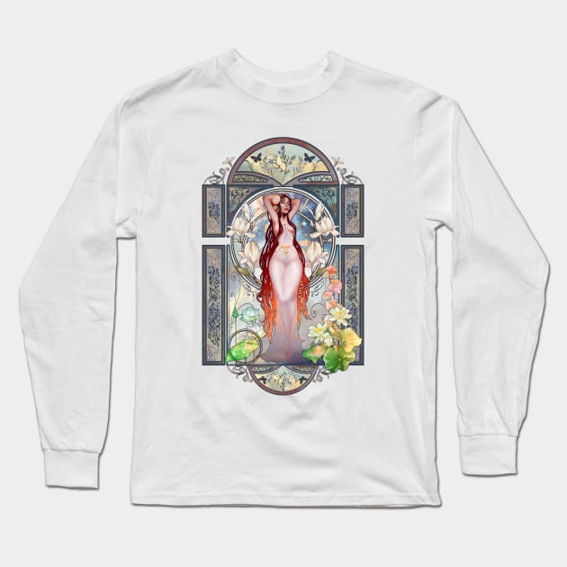 Deity Long Sleeve T-Shirt by Monstrous1